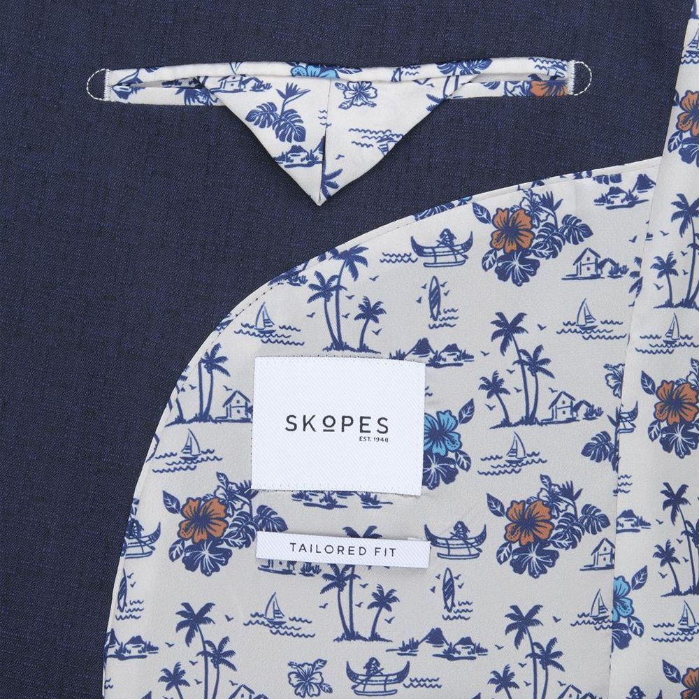 D6766XT Tall Fit Skopes Caspian Suit Jacket (Navy)