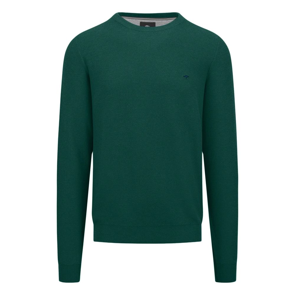 E1049XT Tall Fit Fynch Hatton Crew Neck Jumper (Green)