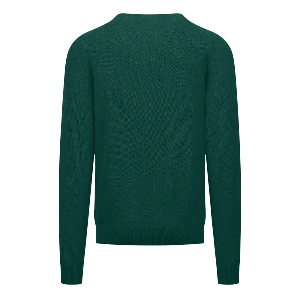 E1049XT Tall Fit Fynch Hatton Crew Neck Jumper (Green)