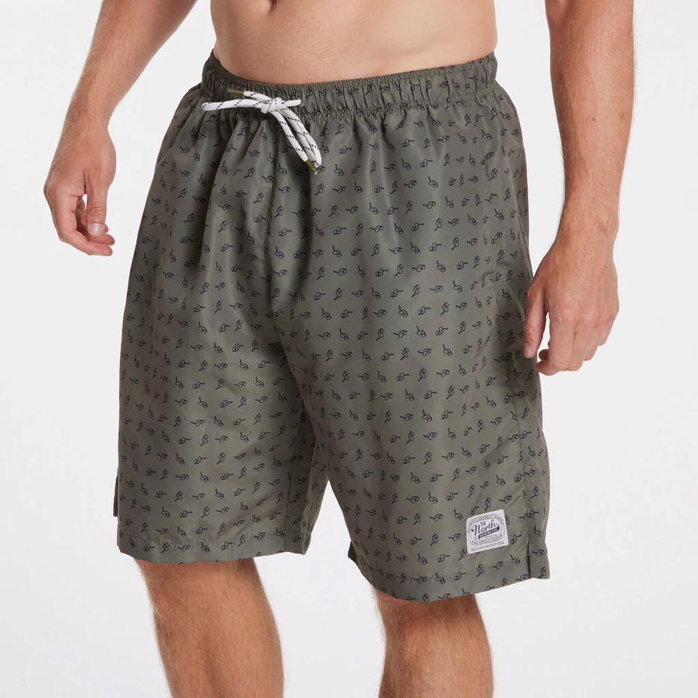 F1498XT Tall Fit North 56.4 Printed Swim Shorts