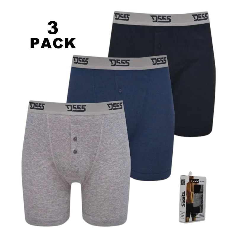 G673 Duke Triple Pack of Knitted Trunks