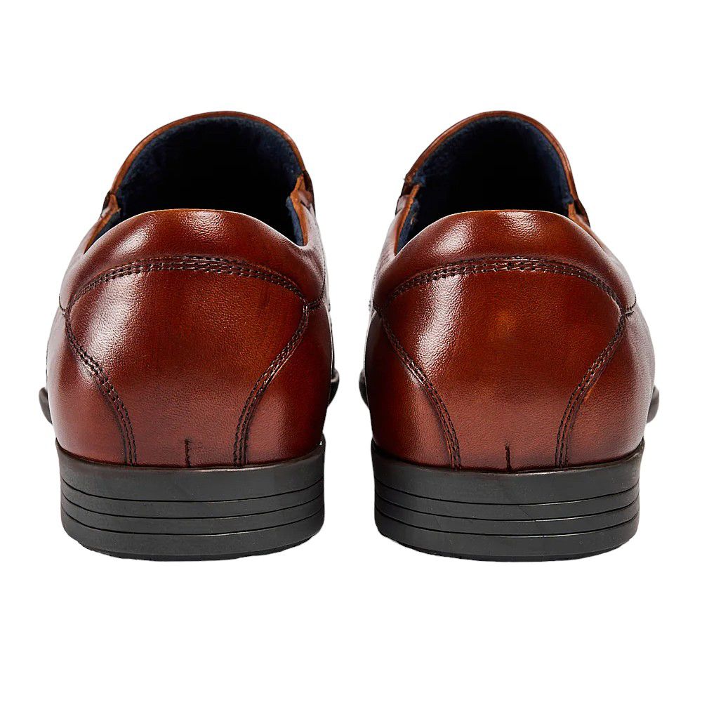 H1223 Pod Dundee Slip On Shoes (Brown)
