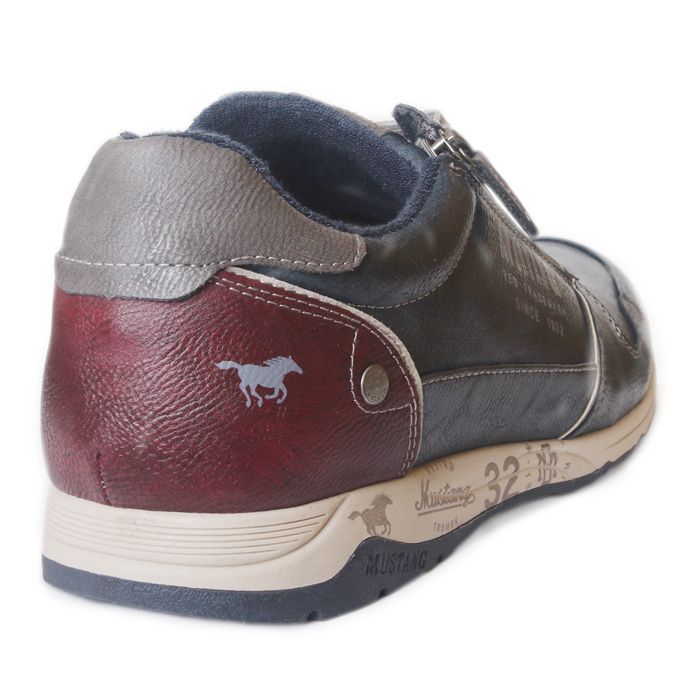 H1632 Mustang Trainer Style Shoe (Navy)