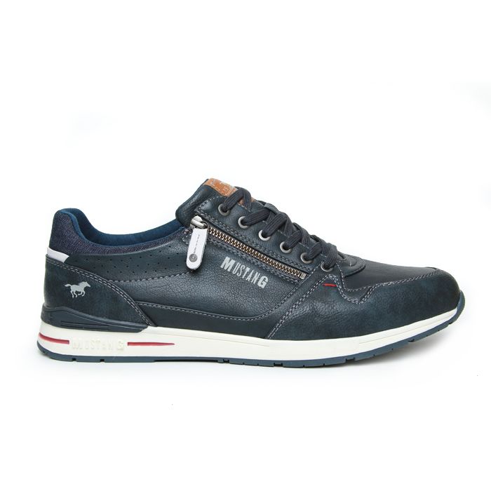 H1678 Mustang Casual Trainer Style shoe (Navy)