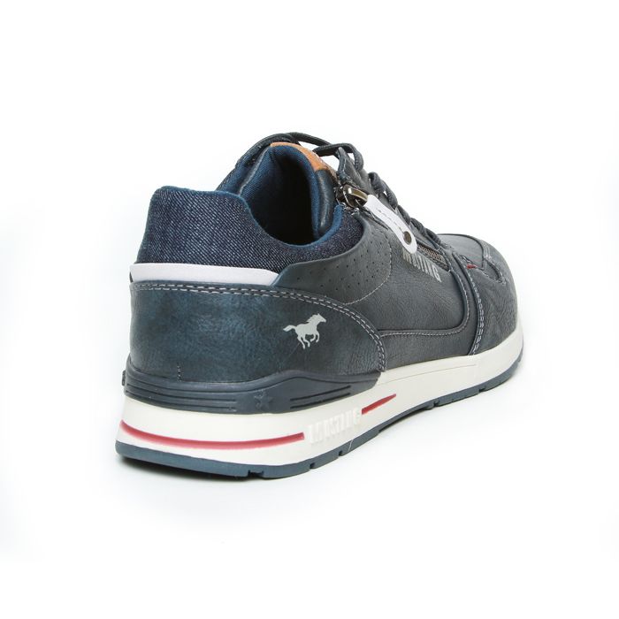 H1678 Mustang Casual Trainer Style shoe (Navy)