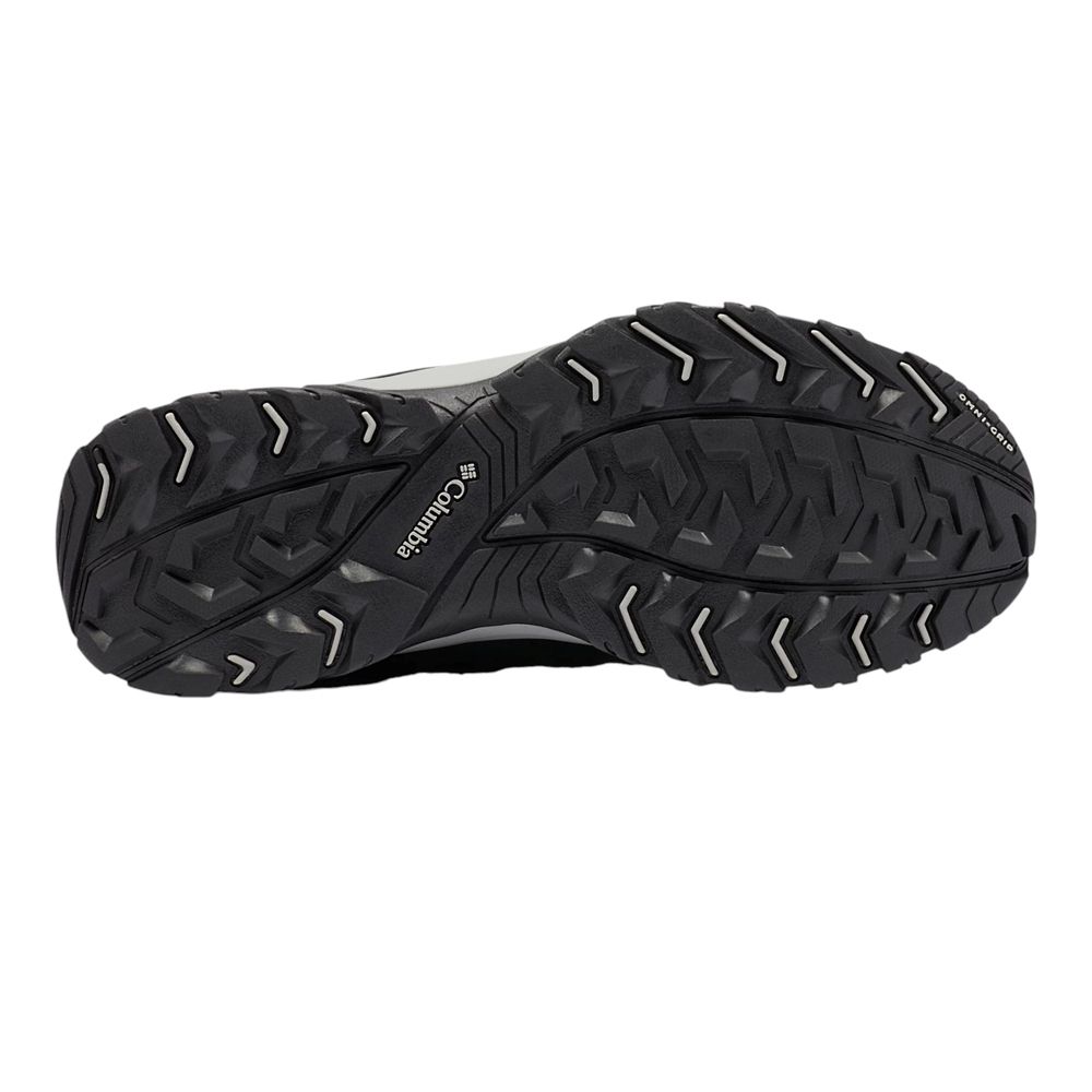 H1729 Columbia Crestwood Waterproof Walking Shoe (Black)