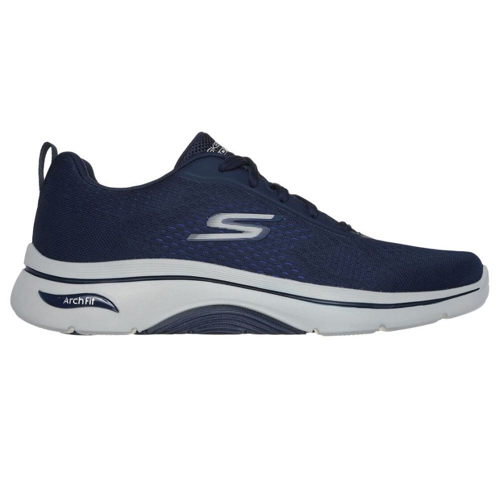 H1859 Skechers GoWalk Arch fit Idyllic 2 Trainers (Navy)