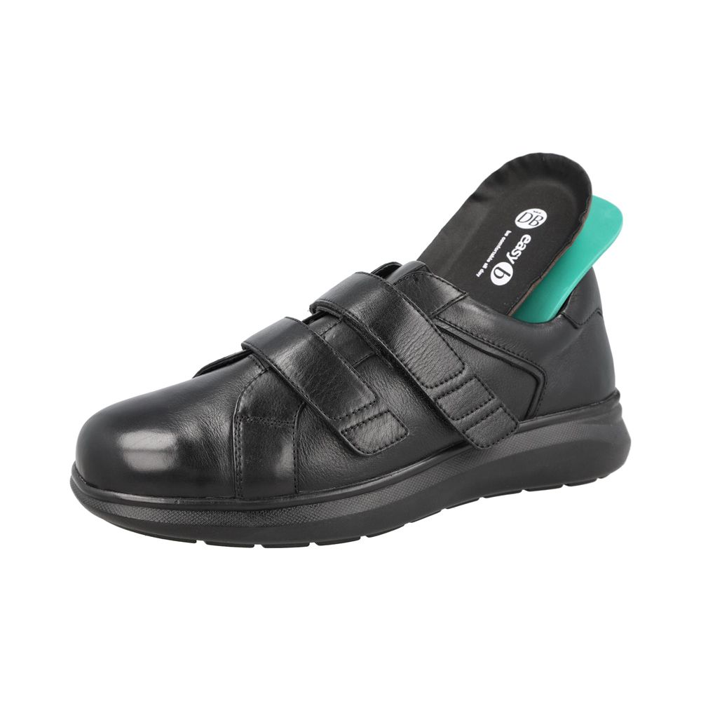 H1872 DB Hugo Twin Strap 6V Velcro Shoes (6E-8E) Extra Wide