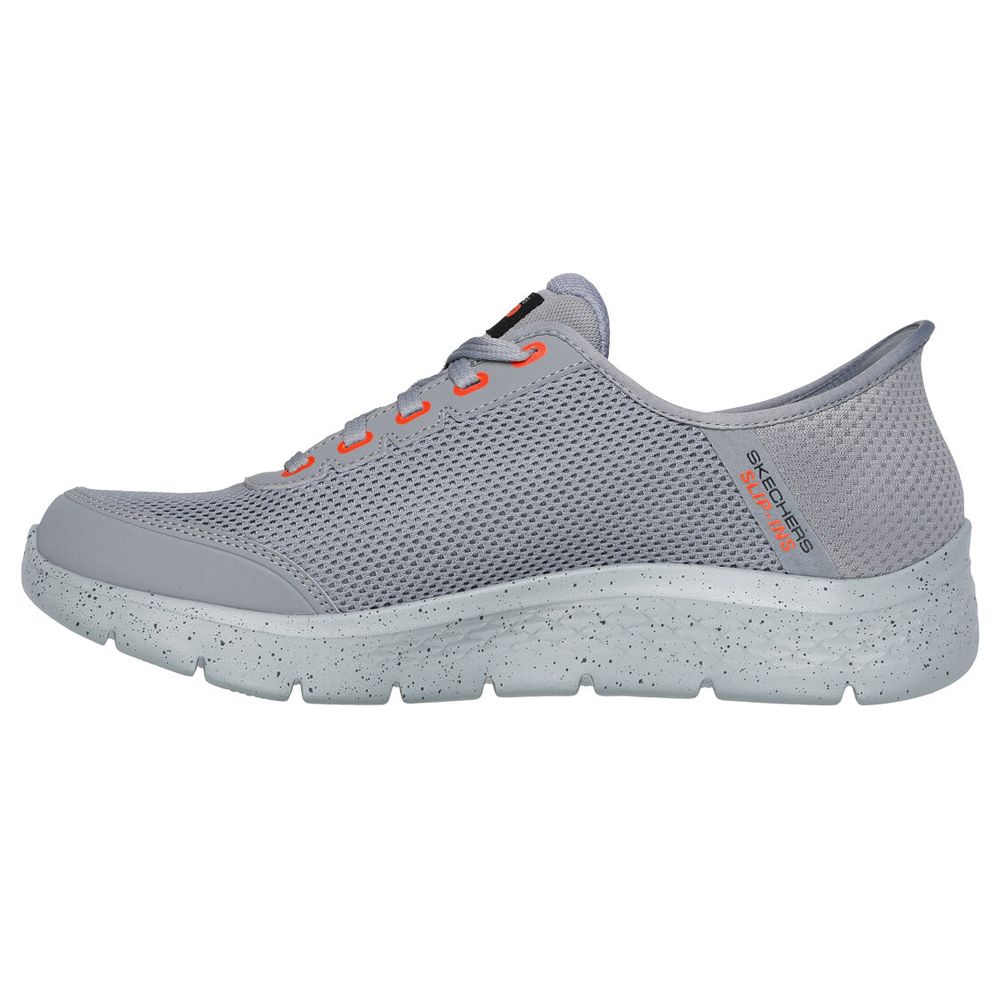 H1886 Skechers Slip-ins, GoWalk Flex Waterproof Trainers (Grey)