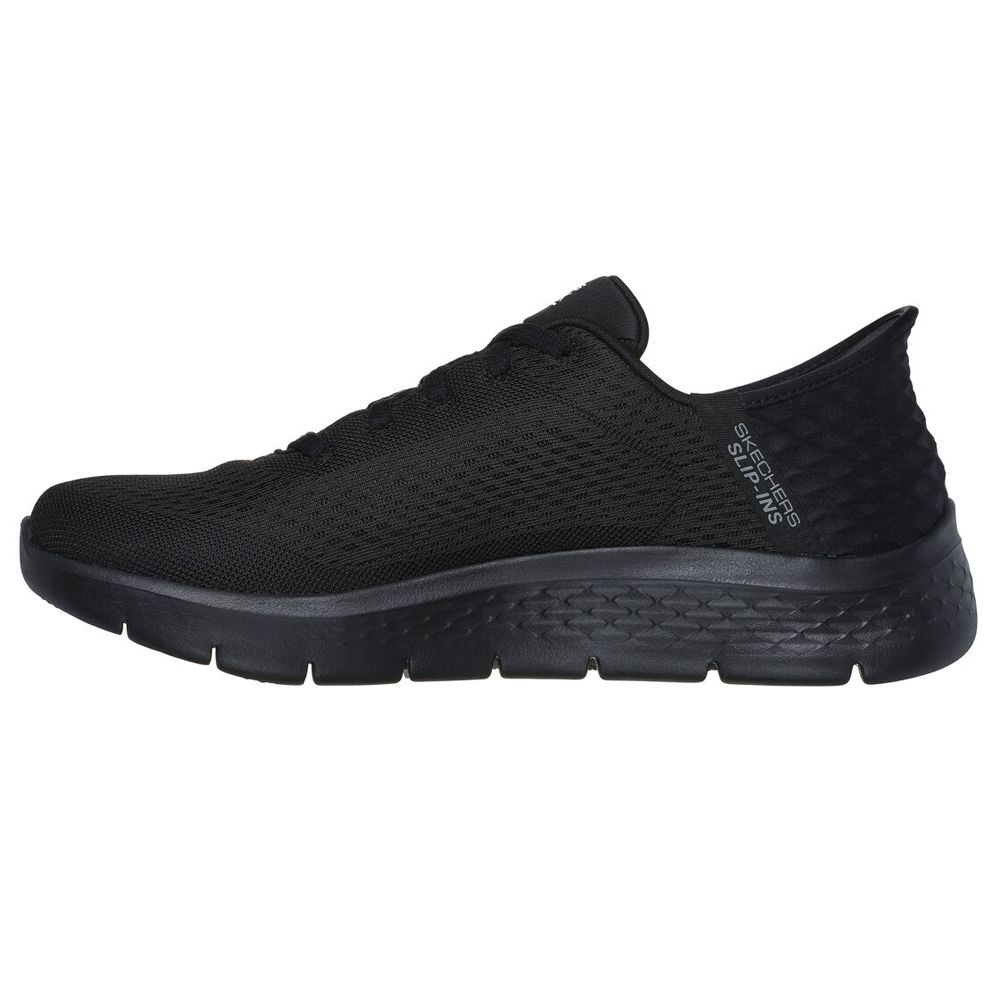 H1888 Skechers Slip-ins GoWalk Flex New World Trainers (Black)