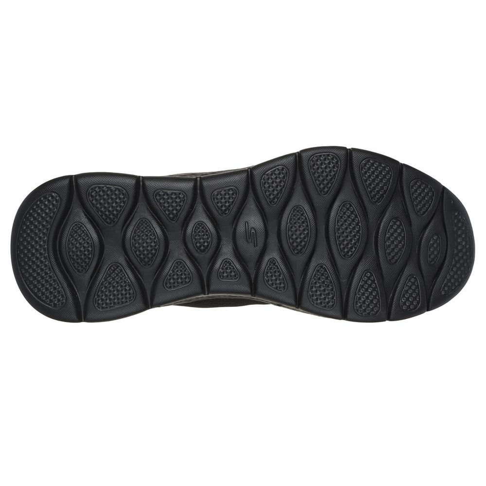 H1888 Skechers Slip-ins GoWalk Flex New World Trainers (Black)