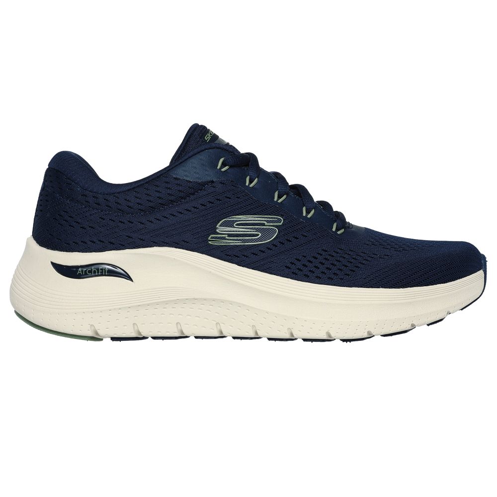 H1916 Skechers Arch Fit 2.0 Ext Wide Trainers (Navy)