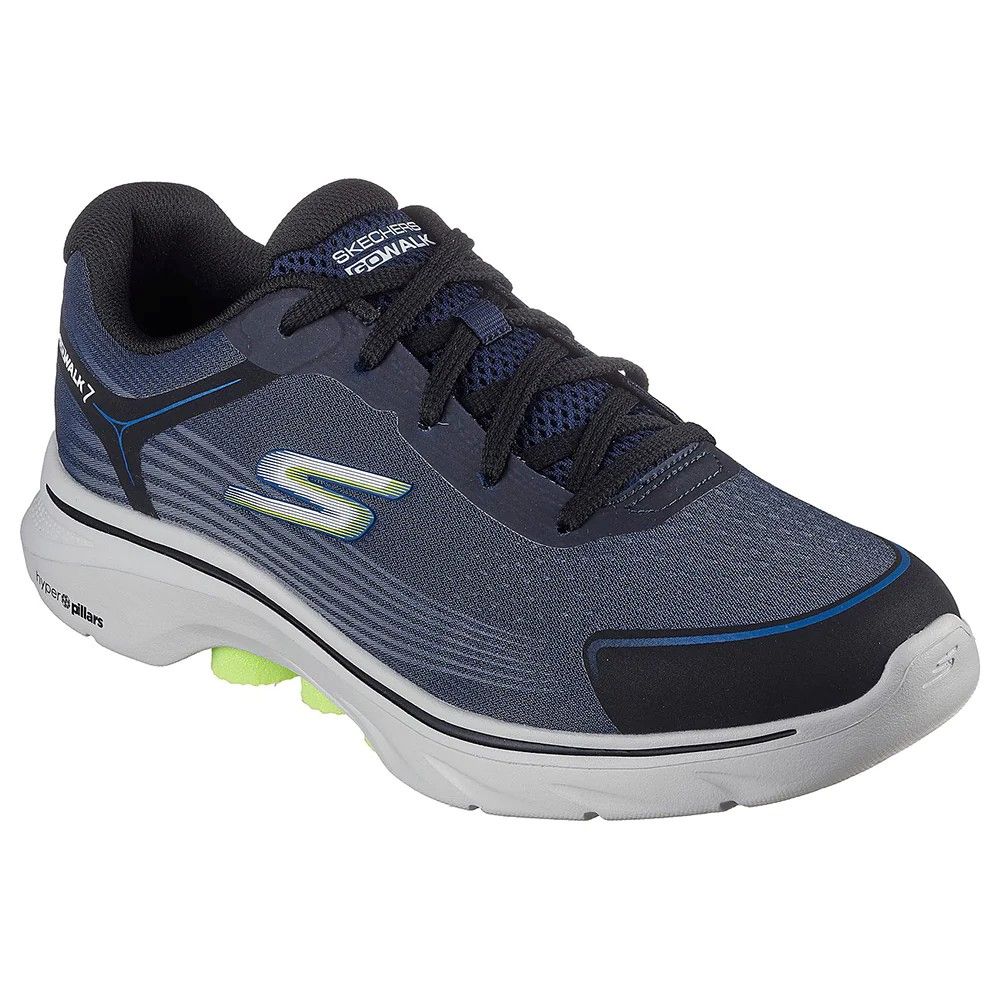 H1932 Skechers GoWalk 7 Alen Trainers (Navy)
