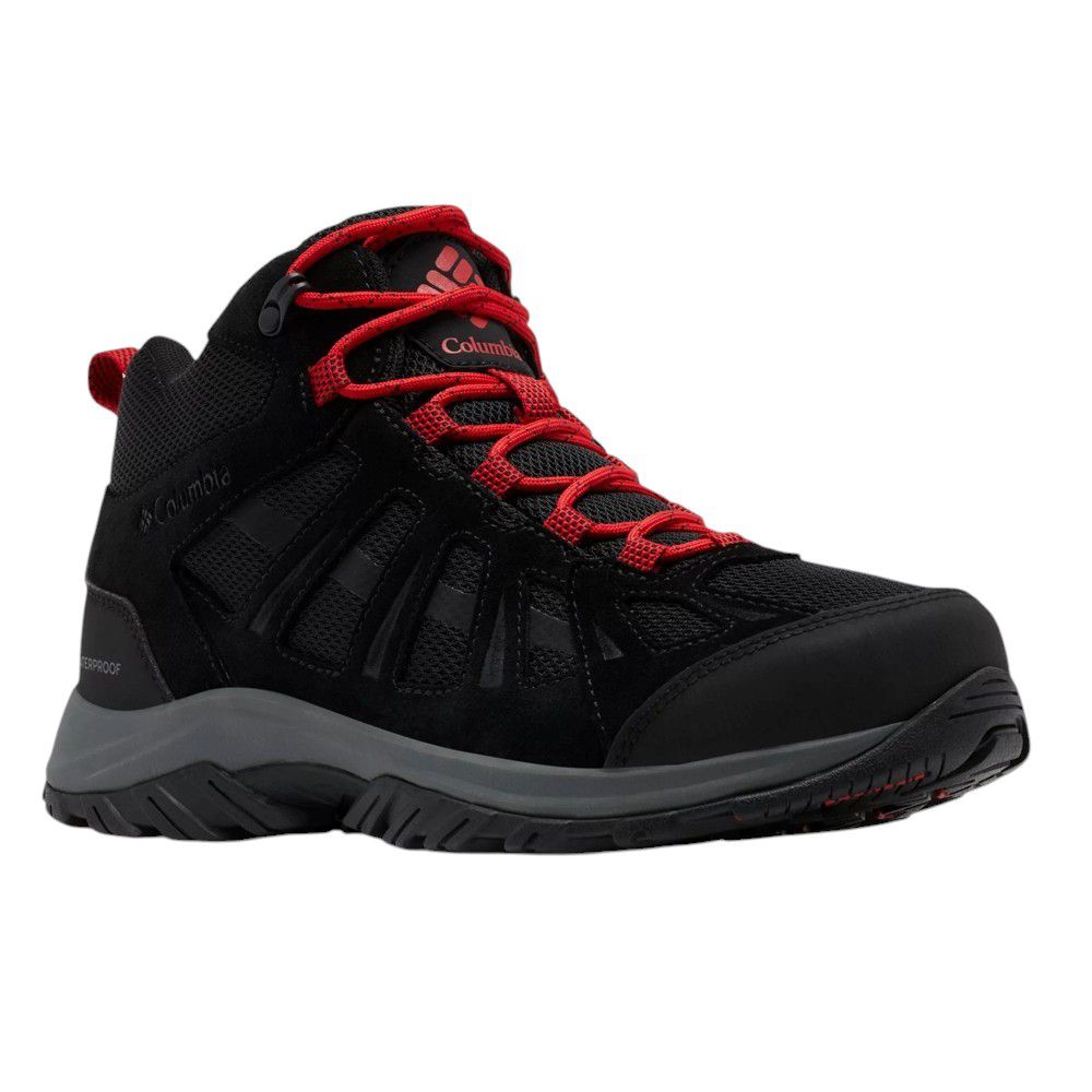H1909 Columbia Redmond III Mid Waterproof Boot (Black)