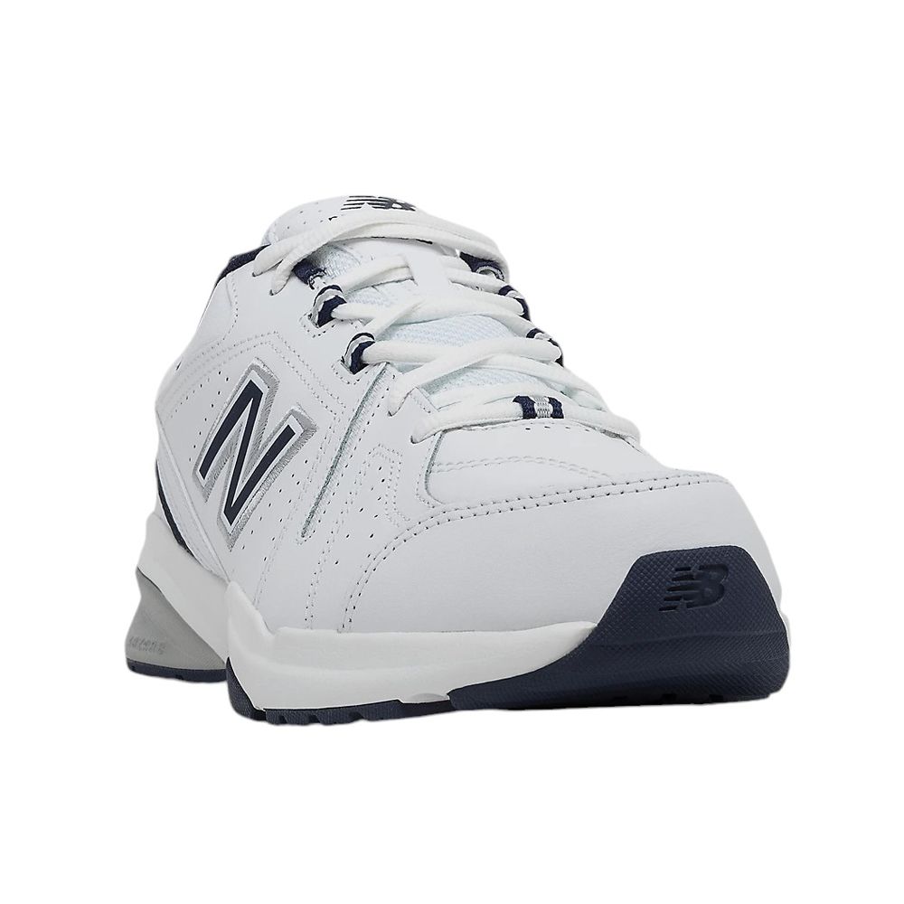 H1118 New Balance Trainers MX608V5 4E Wide (White/Navy)