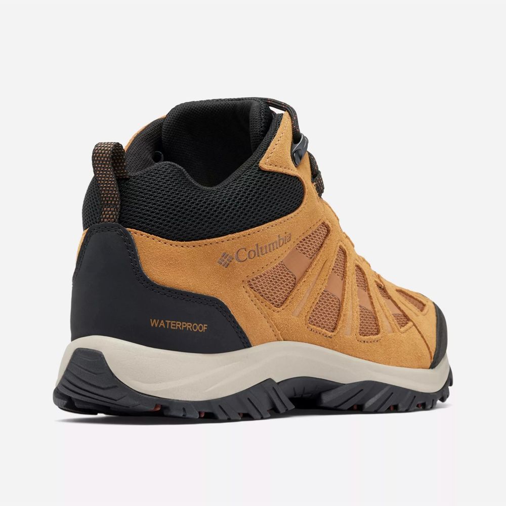 H1909 Columbia Redmond III Mid Waterproof Boot (Tan)
