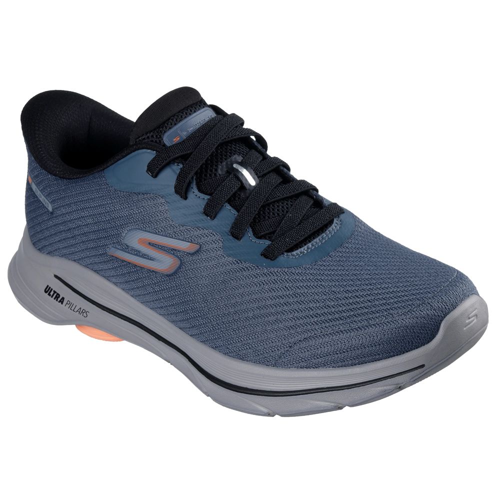 H1958 Skechers Slip-Ins Go Walk 8 Pate Trainers (Slate)