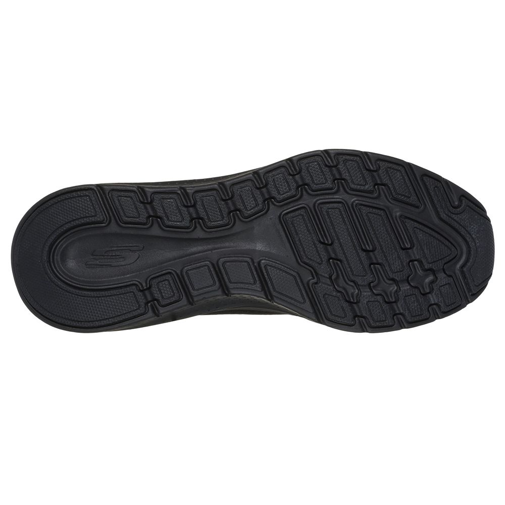 H1916 Skechers Arch Fit 2.0 Ext Wide Trainers(Black)