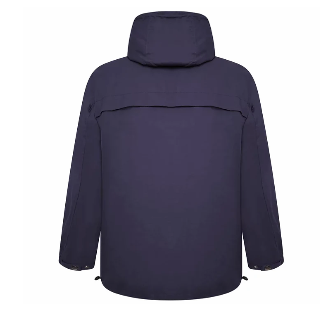 D6435XT Tall Fit Grey Hawk Showerproof Jacket (Navy)