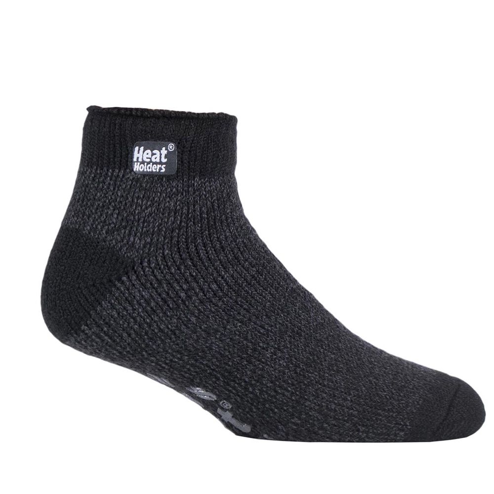 X908 Thermal Ankle Slipper Sock (Charcoal)