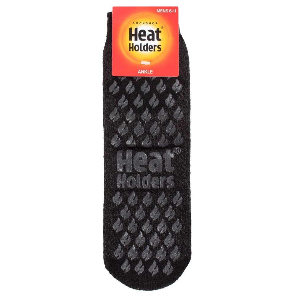 X908 Thermal Ankle Slipper Sock (Charcoal)