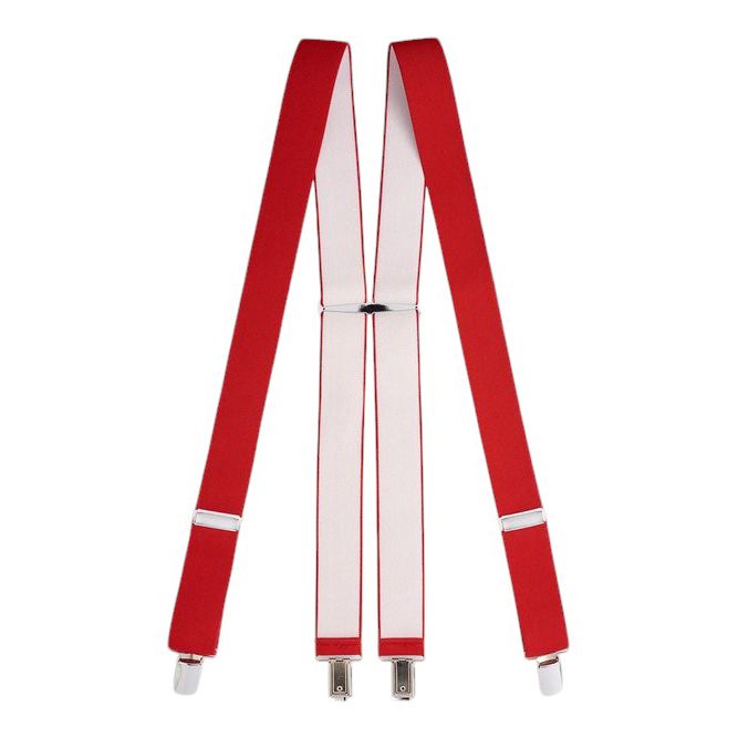 X934 Ibex England Braces (Red)