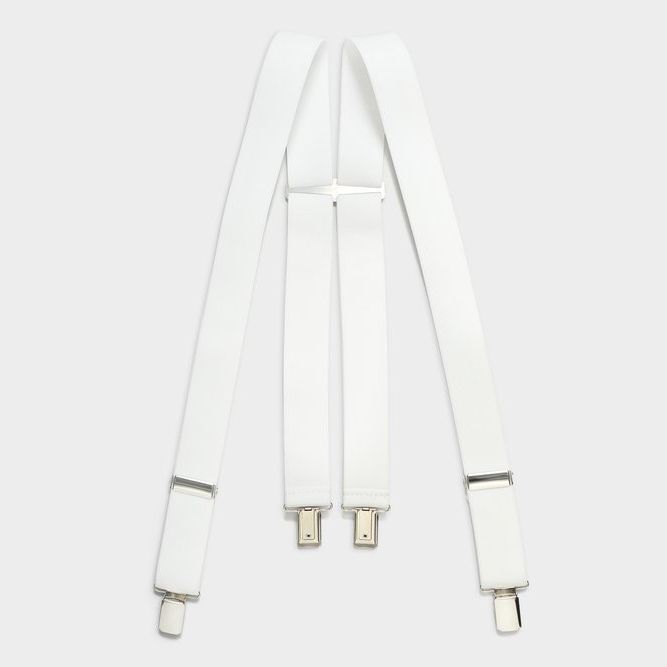 X934 Ibex England Braces (White)