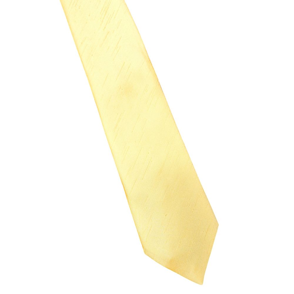 X946 Heirloom Dupion Primrose British Handmade Tie