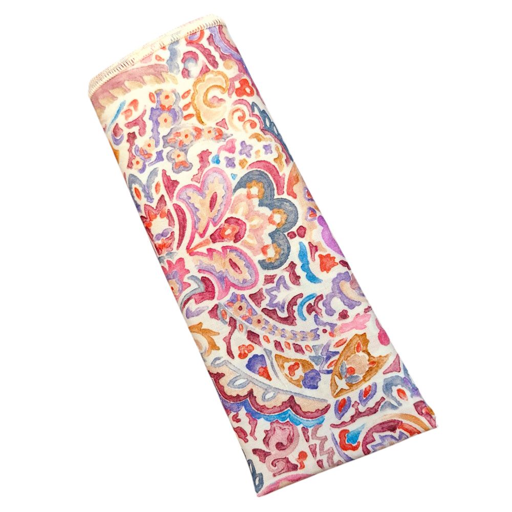 X952 Heirloom Candy Floss British Handmade Pocket Square