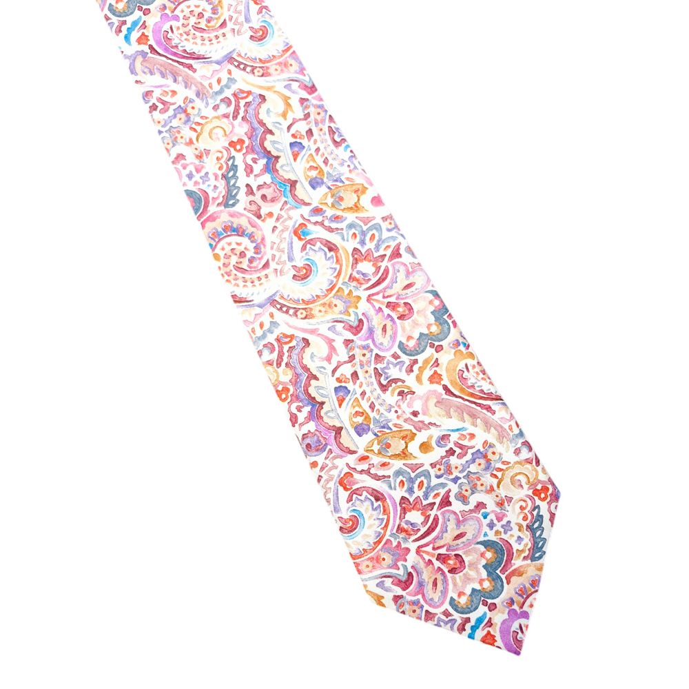 X952 Heirloom Candy Floss British Handmade Tie
