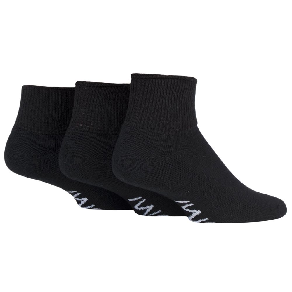 X962 IOMI 3 Pair Diabetic Ankle Socks