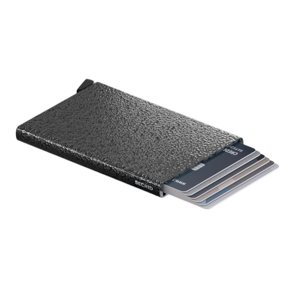 X969 Secrid Aluminum RFID Cardprotector Wallet (Charcoal)