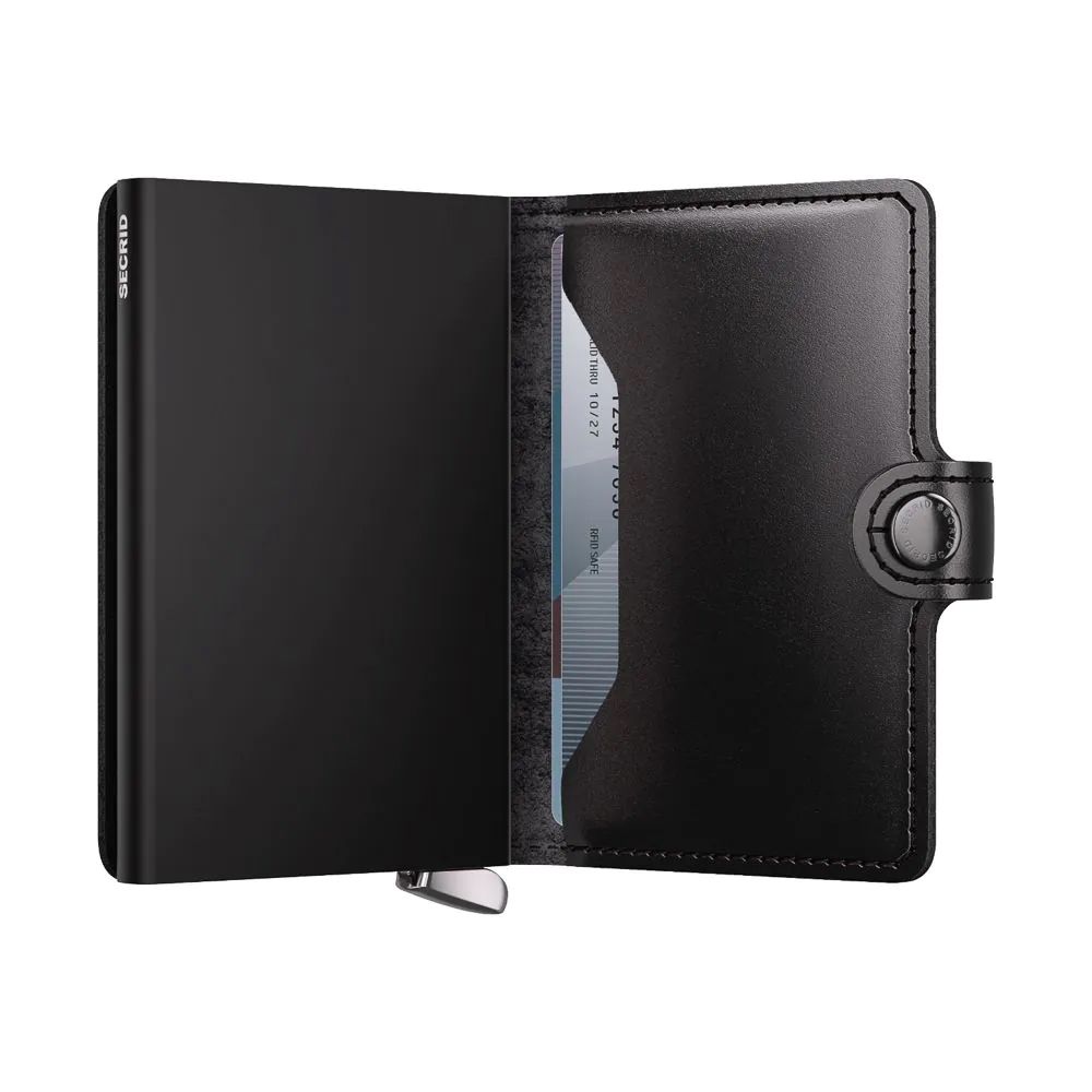 X980 Secrid Premium Mini Wallet RFID Cardprotector (Black)