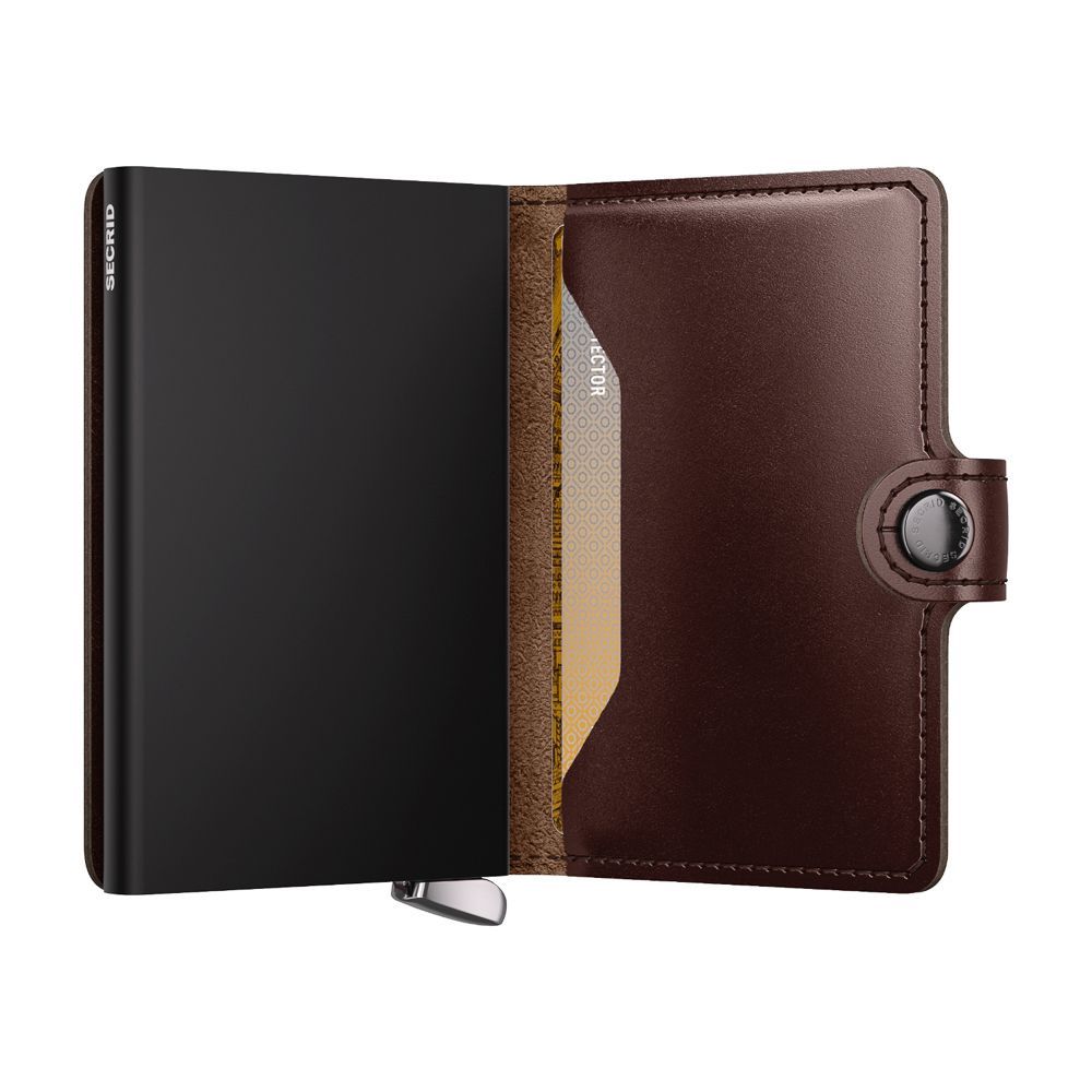 X980 Secrid Premium Mini Wallet RFID Cardprotector (Brown)