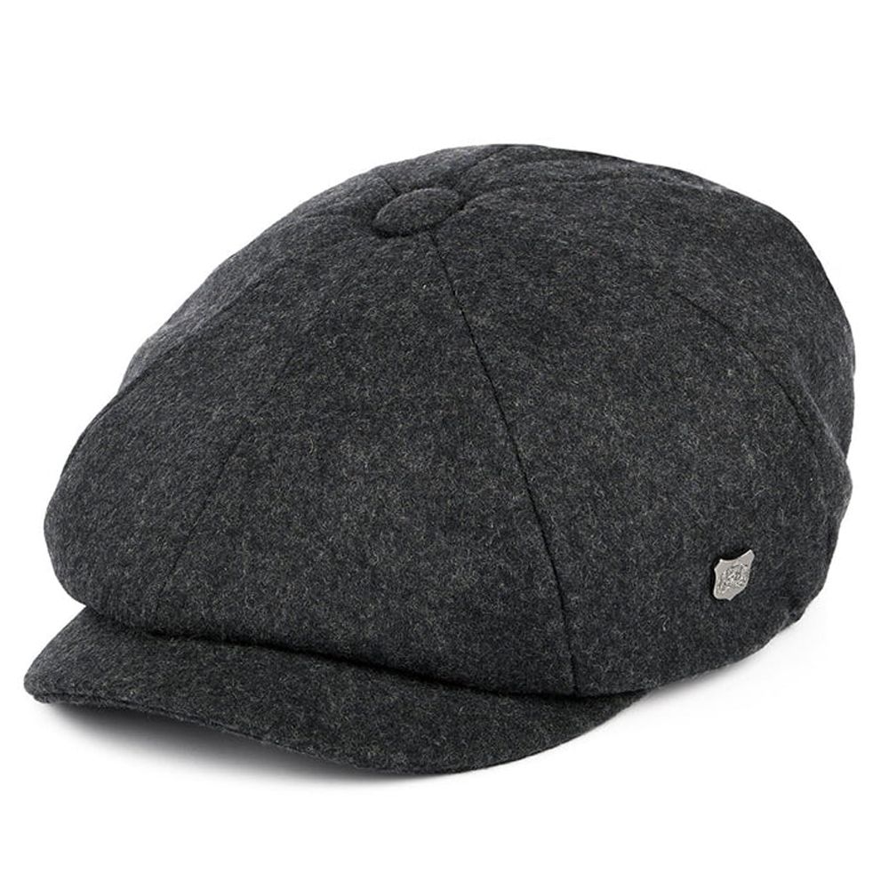 X943 Alfie Melton Bakerboy Cap (Grey)