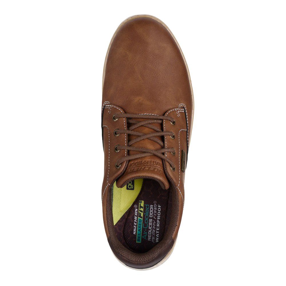 H1953 Skechers Waterproof Garlan Pryor Extra Wide Shoe