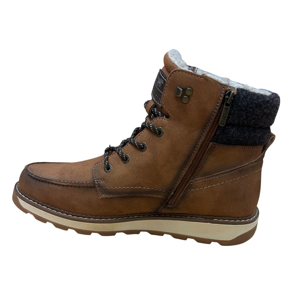 H1967 Mustang Mudguard Lace Up Boot (Brown)