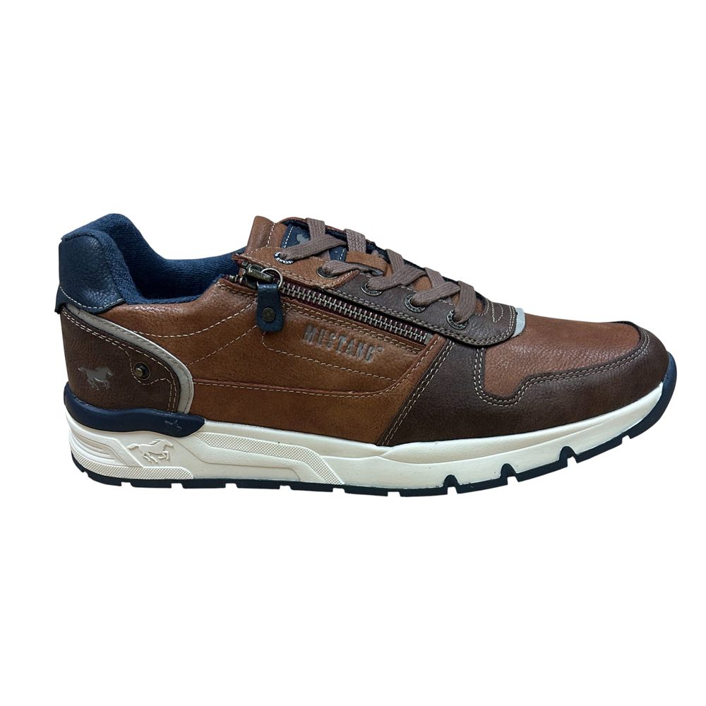 H1962 Mustang Lace Up Casual Shoe (Cognac)