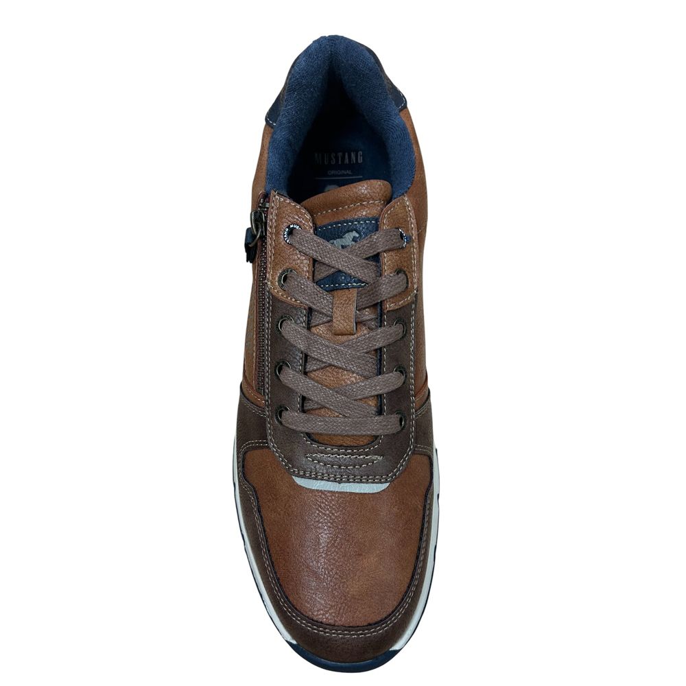 H1962 Mustang Lace Up Casual Shoe (Cognac)