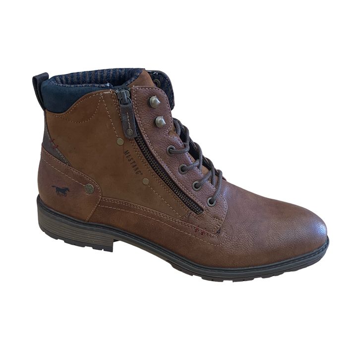 H1774 Mustang Ankle Boot (Tan)