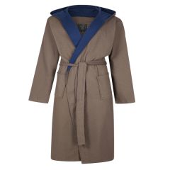 G1115XT Tall Fit Hooded Waffle Gown (Charcoal)